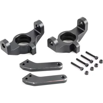 Losi náboj přední hliník černá (2): MTXL