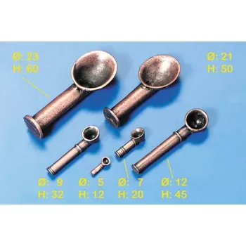 Krick Modelltechnik Krick Přívod vzduchu leštěný kov 50mm (2)