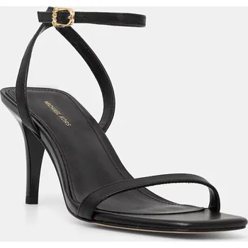 Dámské sandále Kožené sandály MICHAEL Michael Kors Liana Mid Sandal 40S6LNMS1L.001 černá 99X, EUR 35