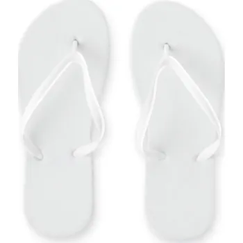 Dámské pantofle STRICKER Pohodlné pantofle s podrážkou z PE a páskem z PVC MAUPITI Velikost: 39, Barva: bílá