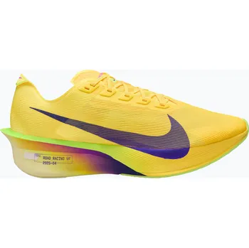 Pánská běžecká obuv Pánské běžecké boty Nike Vaporfly 4 Citron Pulse/Laser Orange/Indigo Burst