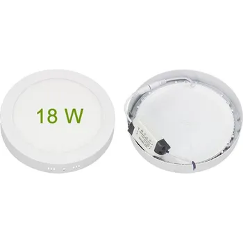 LED panel LED stropní panel 18W nezápustný kulatý