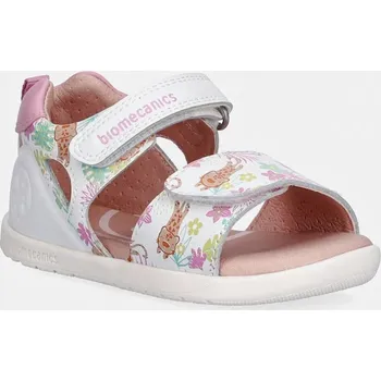Dívčí sandály Dětské sandály Biomecanics 262163.19.23 bílá 00X, EUR 19