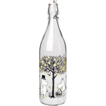 Láhev Muurla Moomin glass bottle Apples 1L