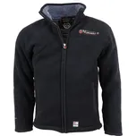 GEOGRAPHICAL NORWAY mikina pánská UBOLT s kožíškem L černá