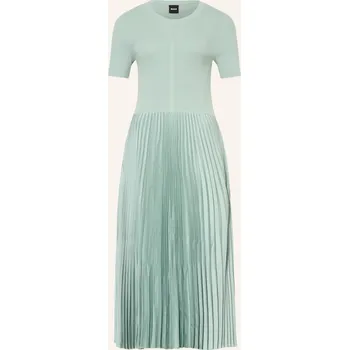 Dámské šaty Boss Dámské Šaty Fadridi Ze Směsi Materiálů S Plisováním,...