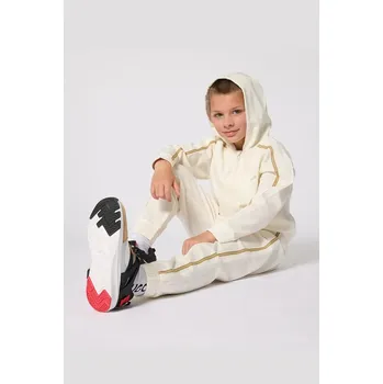 Chlapecká mikina Dětská bavlněná mikina HUGO G01012.114.150 béžová 01X, vel. 138