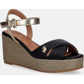 Dámské sandále Sandály U.S. Polo Assn. ALYSSA027 ALYSSA027W.6Y1 černá 99X, EUR 38