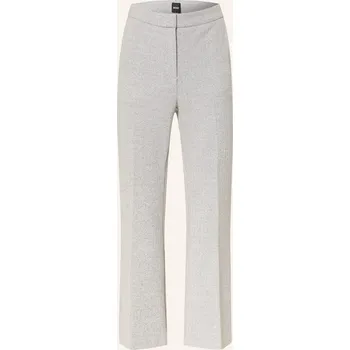 Dámské kalhoty Boss Dámské Jerseyové Kalhoty Timasa, šedá / bílá, 42