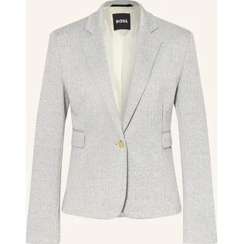 Dámské sako Boss Dámský Jerseyový Blejzr Jia, šedá, 40