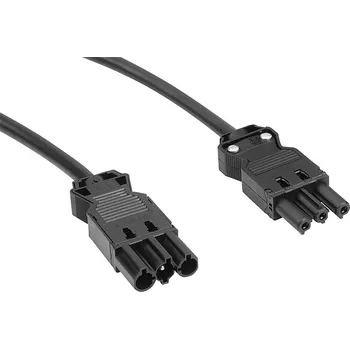 Napájecí kabel ASA 06016Y00001 Propojovací kabel GST18i3 vidlice–zásuvka, délka 1 m, černá