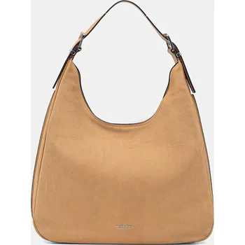 Kabelka Nubuková kabelka MICHAEL Michael Kors 30F4SY5H3T hnědá 88X, vel. ONE SIZE