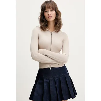 Dámský svetr Kardigan Guess Jeans W6RR18.Z3P32 béžová 08X, vel. XL