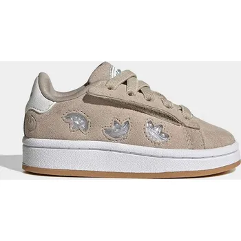 Chlapecké tenisky Dětské tenisky adidas Originals CAMPUS 00s LED LIGHTS IH6385 béžová 12X, EUR 22