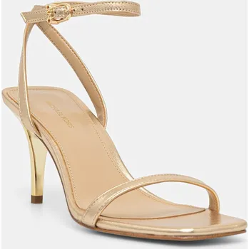 Dámské sandále Kožené sandály MICHAEL Michael Kors Liana Mid Sandal 40S6LNMS1M.740 zlatá 10Y, EUR 36