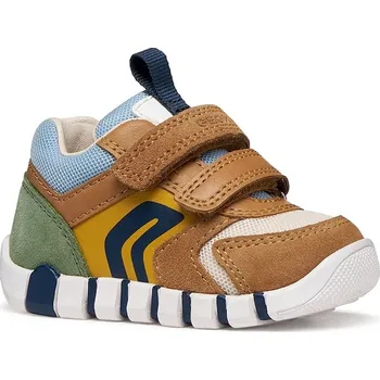 Chlapecké tenisky Dětské tenisky Geox IUPIDOO B3555D.02214.18.26 hnědá 82X, EUR 20