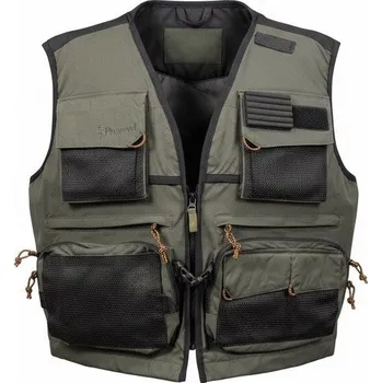 Pánská vesta Pinewood Rybářská lovecká vesta Atlantic Velikost: M/L Green