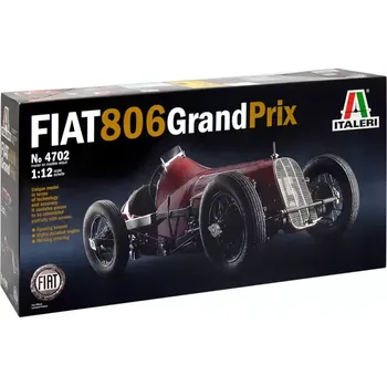 Plastikový model Italeri auto 4702 - FIAT 806 GRAND PRIX (1:12)