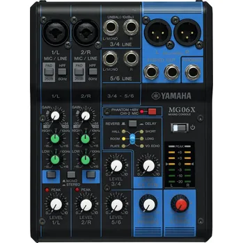 Mixážní pult Yamaha MG06X Analogový mixpult (Jako nové)