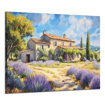 Obraz Obraz na plátně Dom v Provence , jednodílný 4447AX