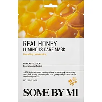 Pleťová maska Vyživující pleťová maska Real Honey (Luminous Care Mask) 20 g