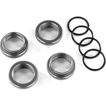 RC náhradní díl Traxxas stavěcí matice tlumiče GT-Maxx hliníková šedá (4)