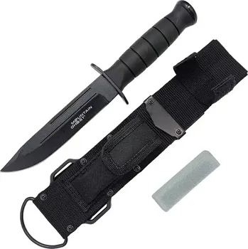 lovecký nůž Pevný nůž s pouzdrem a brouskem 26 cm MOUNTAIN GHOST (4039)