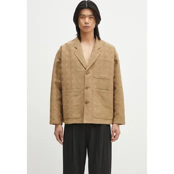 Dámské sako Sako s příměsí lnu Kenzo, XL, béžová, 01A