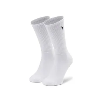 Oblečení a móda Dlouhé ponožky Polo Ralph Lauren Classic 449723763001 Bílá OS