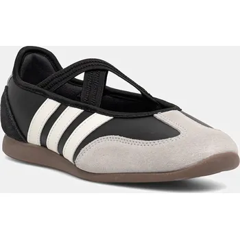 Dámské baleríny Kožené baleríny adidas Barreda Mary Jane HQ7401 černá 99X, EUR 36 2/3