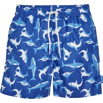 Dívčí plavky Playshoes Chlapecké plážové UV kraťasy šortky žralok beach