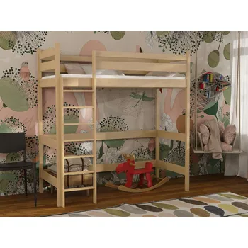 Dětská postel Dětská postel horní spaní Texas Barva dřeva: Modrá, 80x180