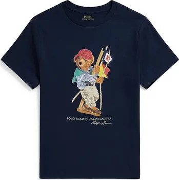 Chlapecké tričko Dětské bavlněné tričko Polo Ralph Lauren 323A12428002 námořnická modř 59X, vel. 150-161