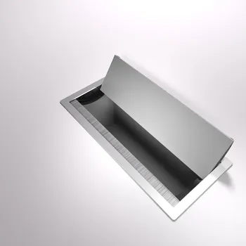 ASA 06012E00121 VERSAFLAP DUAL Vestavná zásuvková jednotka 4x zásuvka, GST IN/OUT, bílá