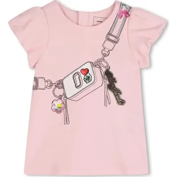 Dámské šaty Dětské bavlněné šaty Marc Jacobs W60809.60.81 růžová 30X, vel. 67