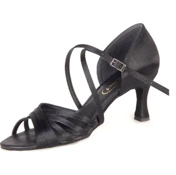 Dámské lodičky Dámské taneční boty AKCES PAS4 černá 5 cm Flare Velikost: 35