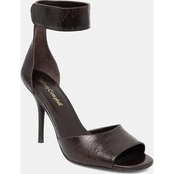 Dámské sandále Kožené sandály Jeffrey Campbell LA-VIDA U361.01.005 hnědá 98X, EUR 39