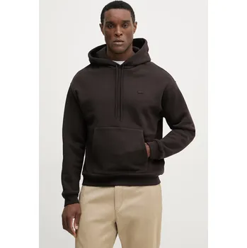 Dámská mikina Bavlněná mikina Lacoste SH7741 hnědá 89X, vel. 3XL