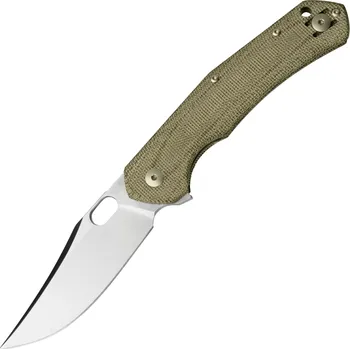 kapesní nůž Giant Mouse ACE Jutland Green Canvas Micarta JUTLAND-GRN-CANVAS