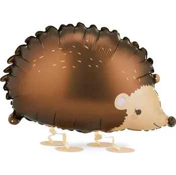 Balónek Fóliový balón ježek walking hnědý