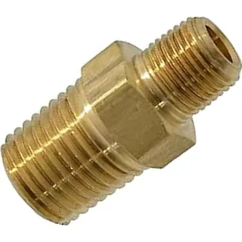 Fitinka MOSAZ pneumatická spojka šroubení R1 1/4"vně Legris 0121 42 42