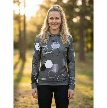 Dámská mikina Dámská funkční mikina premium ALTISPORT VOJ/ALW037MI01 ŠEDÁ M