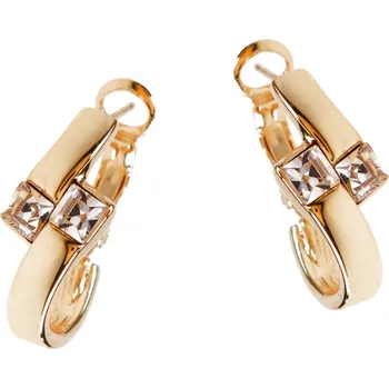 Náušnice Elegantní náušnice s kubickou zirkonií Colibra - pozlacené