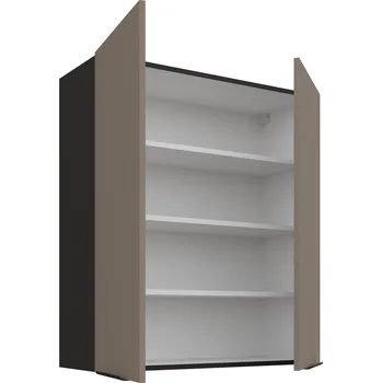 Ložnice Vysoká 90 cm skříň, šíře 80 cm Černý Sandgrau