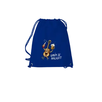 Sportovní vak Bastard Umím se naladit vak Royal Blue Mal