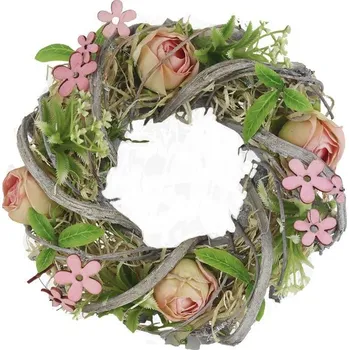 Dekorační jarní věnec P2393/1