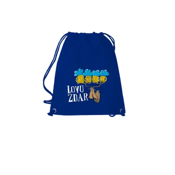 Sportovní vak Bastard Lovu zdar vak Royal Blue Mal