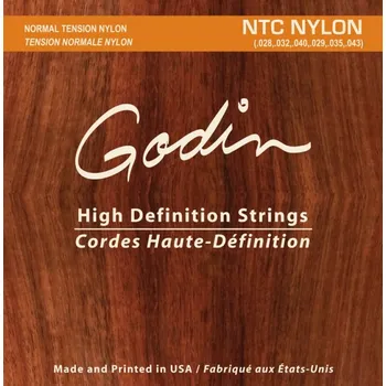 Struna pro kytaru a smyčcový nástroj Godin Nylon Normal Tension + prodloužená záruka 3 roky