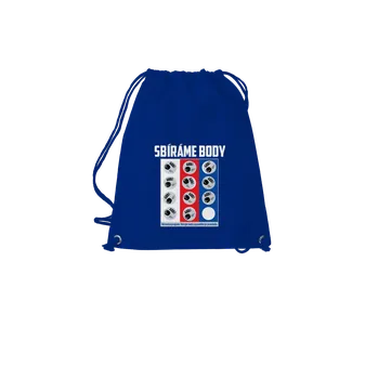 Sportovní vak Bastard Sbíráme body - hokej vak Royal Blue Mal