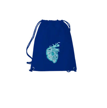 Sportovní vak Bastard Srdce bije pro vak Royal Blue Mal
